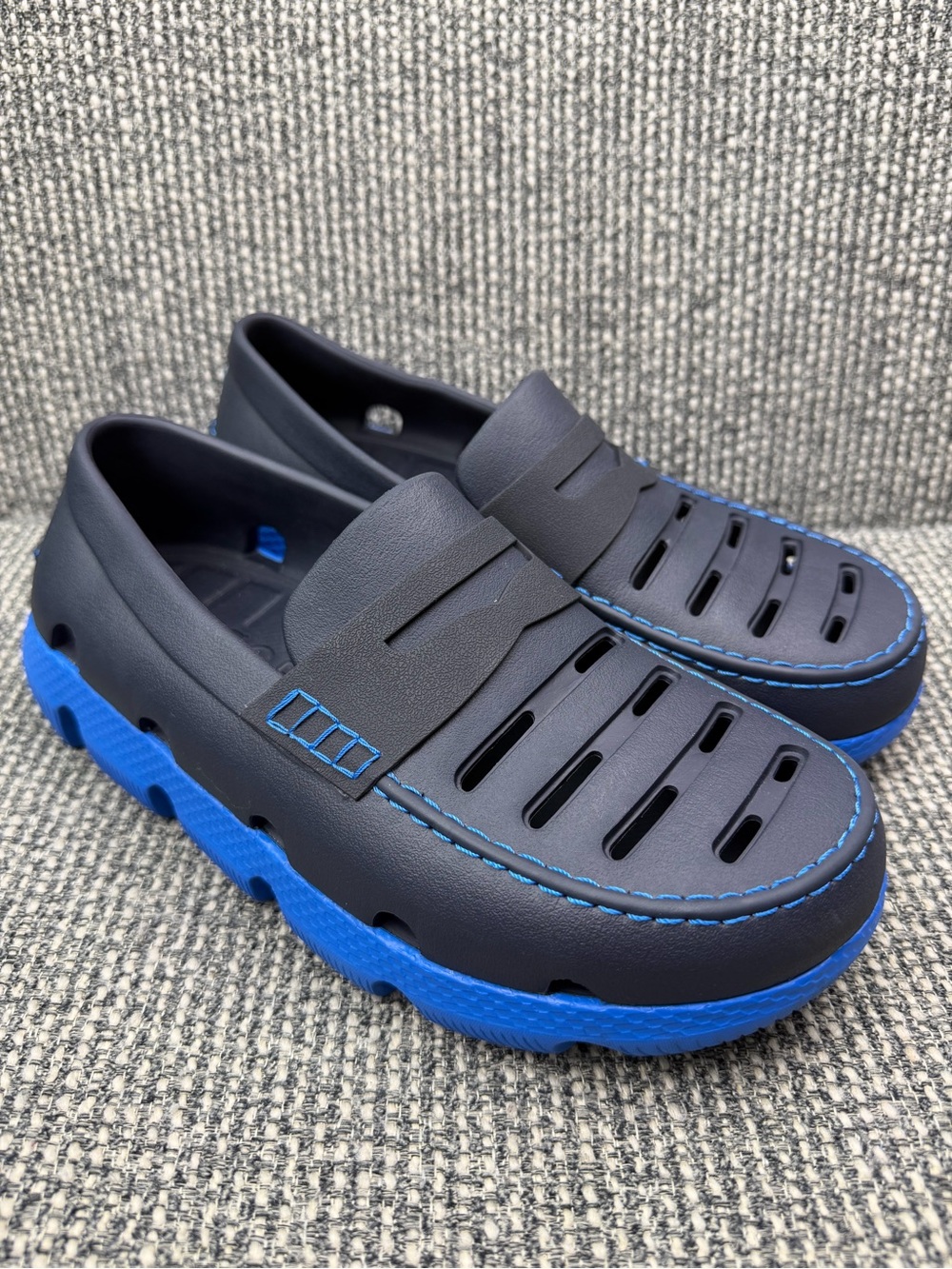 Cole Haan 4.ZEROGRAND All Day Loafers M7 W9 Gray Blue Grand 360 Slip On